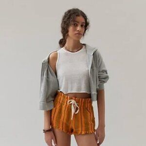 NWOT BDG X Urban Outfitters Frankie Paperbag Micro Short in Orange